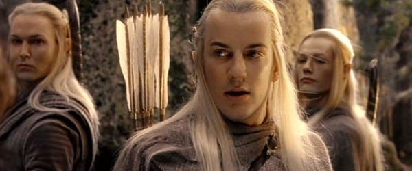 From New Line Cinema. Though ruled by a Noldor and a Sindarin, the Elves of Lothlorien were actually one of the Silvan tribes that stayed east of the Blue Mountains.