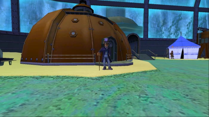 Ogden Peake is near the entrance to the Floating Land, waiting to give you several quests that reward training points.
