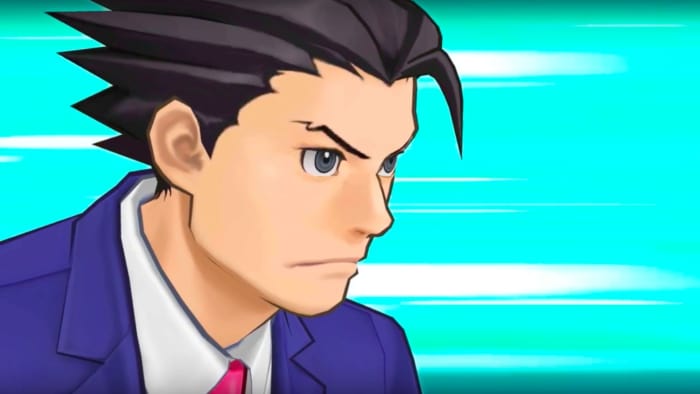 Image of Phoenix Wright from the sixth entry in the popular series.