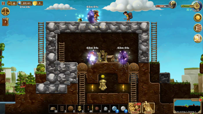 Craft the World Portal Spell- allows dwarves to teleport anywhere on the map back to the stock pile, or other teleport portals.