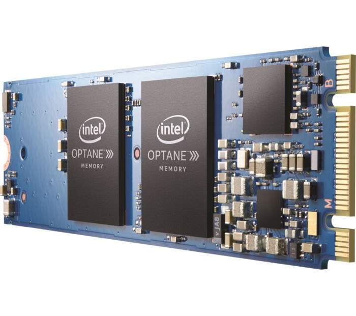 Intel Optane Memory technology reduces loading time and improves execution times when playing games or multitasking.