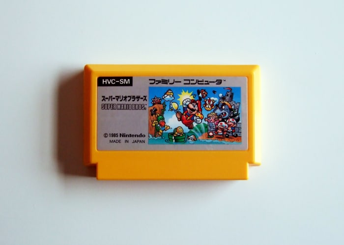 Super Mario Bros. was released for the Family Computer Disk System (Famicom) and the Nintendo Entertainment System (NES).