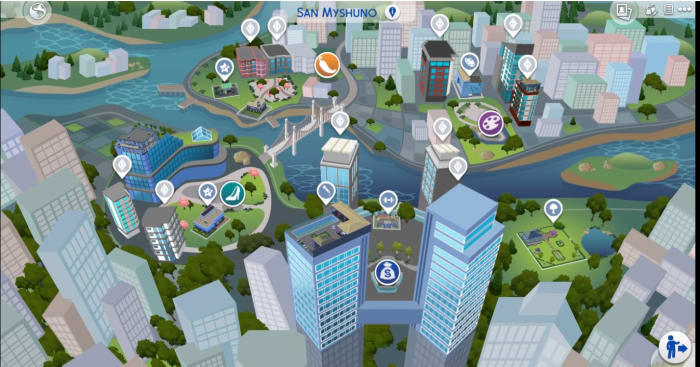 Honestly, I wish I could move there in real life. It's a beautiful city design.