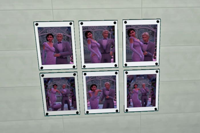 Thankfully the new Digital Photo Frame will let me load up all these photos, and it will change the display every hour. I couldn't decide which one to hang!