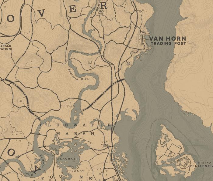 Pretty much anywhere in this screenshot is a good place to find them, though you can find them almost everywhere. You can even fish for them in Lagras, though you're more likely to catch a Bullhead Catfish.