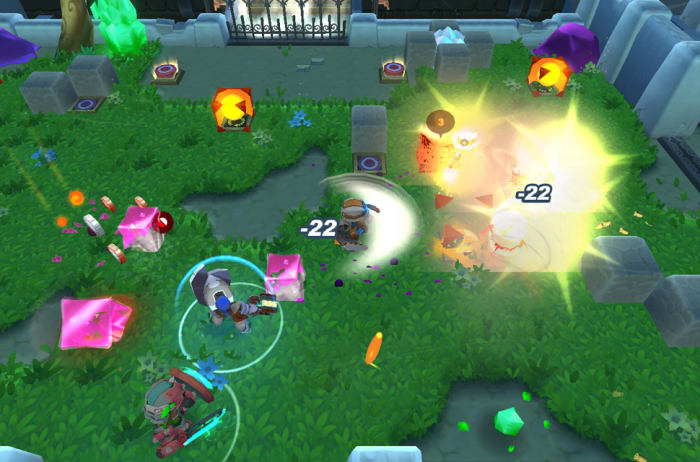 "Spiral Knight" are un gameplay inovator și misiuni distractive.