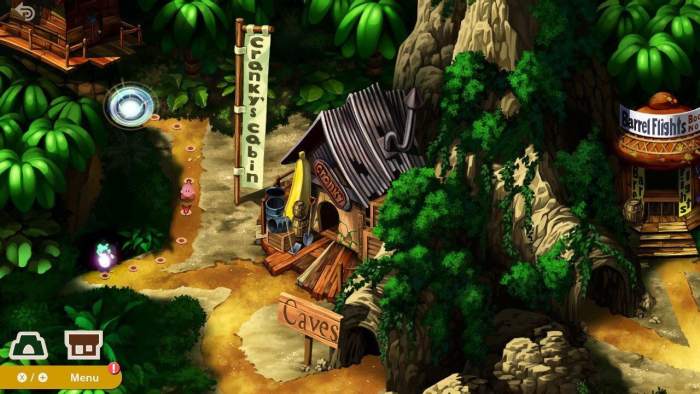 One of the rare inspired moments during "World of Light" sees you trekking across the map from "Donkey Kong Country."