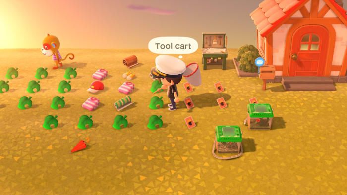 This was during a time when I was transferring a lot of items between my main account and side account. Simon was also interested in all my clutter.