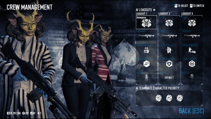 If you're playing singleplayer then your AI crew members should look something like this!