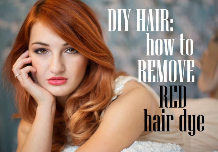 Diy Hair How To Remove Red Hair Dye 