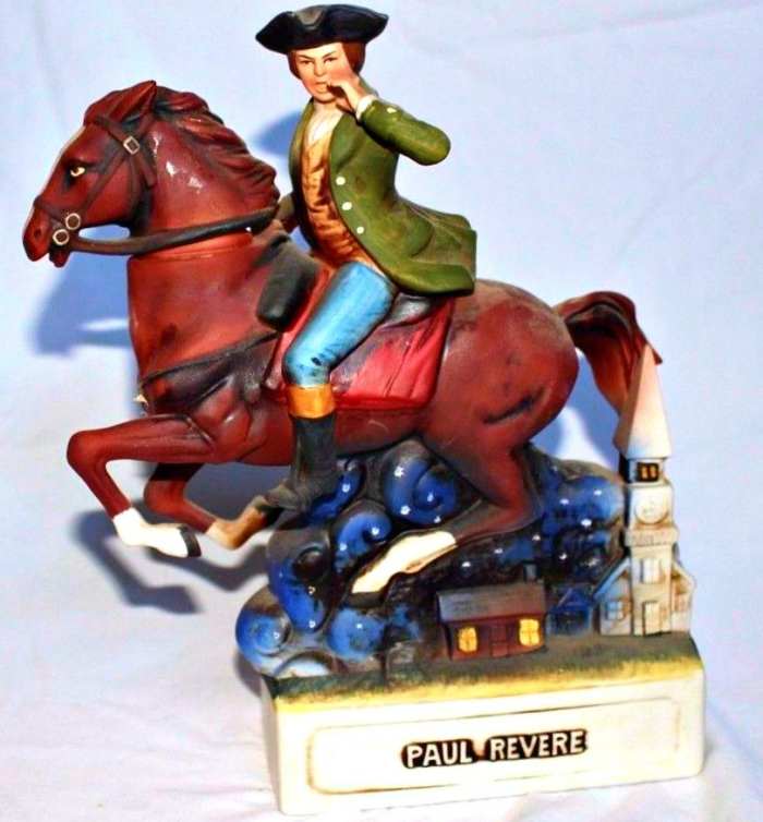 Because Paul Revere was immortalized after his death for very brave and patriotic role as a messenger that the British are coming to the American minutemen in the battles of Lexington and Concord, he has become a simple of the spirit of 1776 â¦