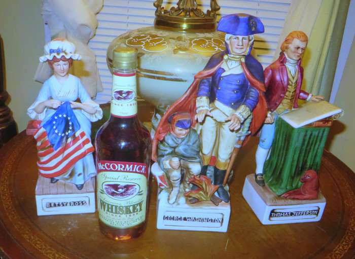 McCormick Distilling Company is still making American Blended Whiskey, they have been since 1856. Fitting that they went all out during the Bicentennial year of 1976 to show their patriotic support.