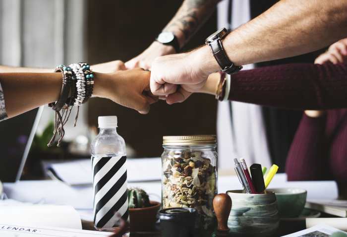 The best way to reach your goals this year is to recruit a team of people that can stand behind you and offer encouragement and support.