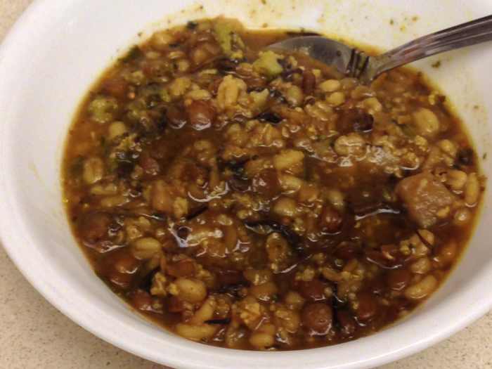 Try adding a little lemon juice for brightness, or a little Bragg's Apple Cider Vinegar.