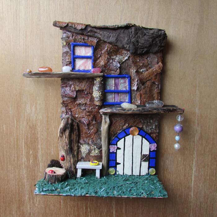 How to Make a Fairy Tree House Windows and Doors ...