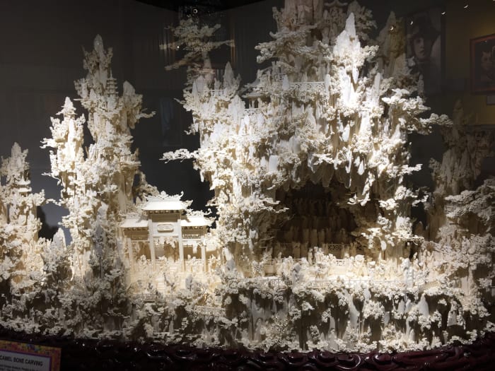 Just like creating art, like this one at Ripley's Believe it or Not! Museum, searching for a new job takes time.
