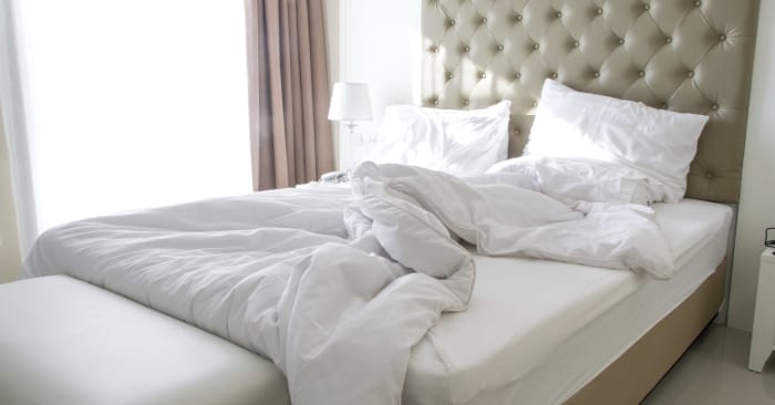 Some people say you should make your bed every morning when you get out of it, and some say you should not make your bed.