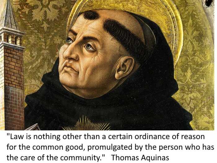 Thomas Aquinas saw reason as being the single most important factor in moral and ethical behaviour.