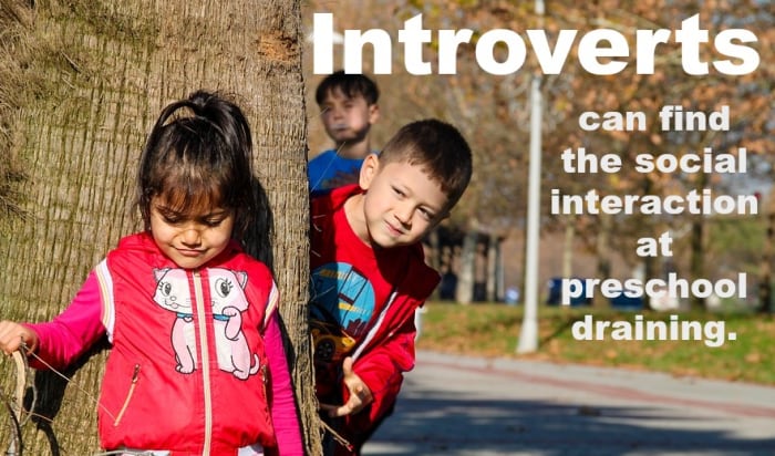 When parenting preschoolers who are introverts, it's important to pick a school that acknowledges their unique needs.