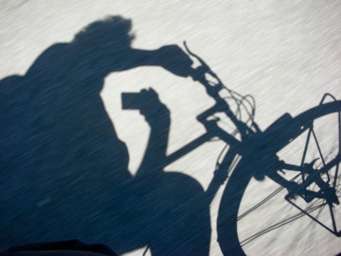 If your Twitter followers were riding behind you, how many miles would you have reached together before they turned the other way?