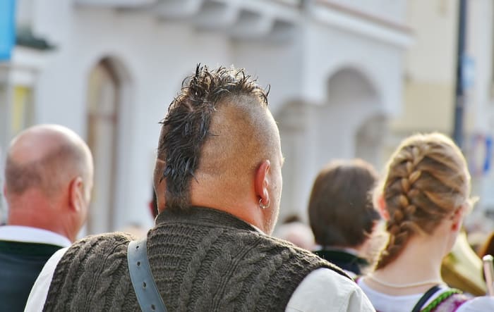 Your company's name (or logo) could be seen on the side of this guy's head.
