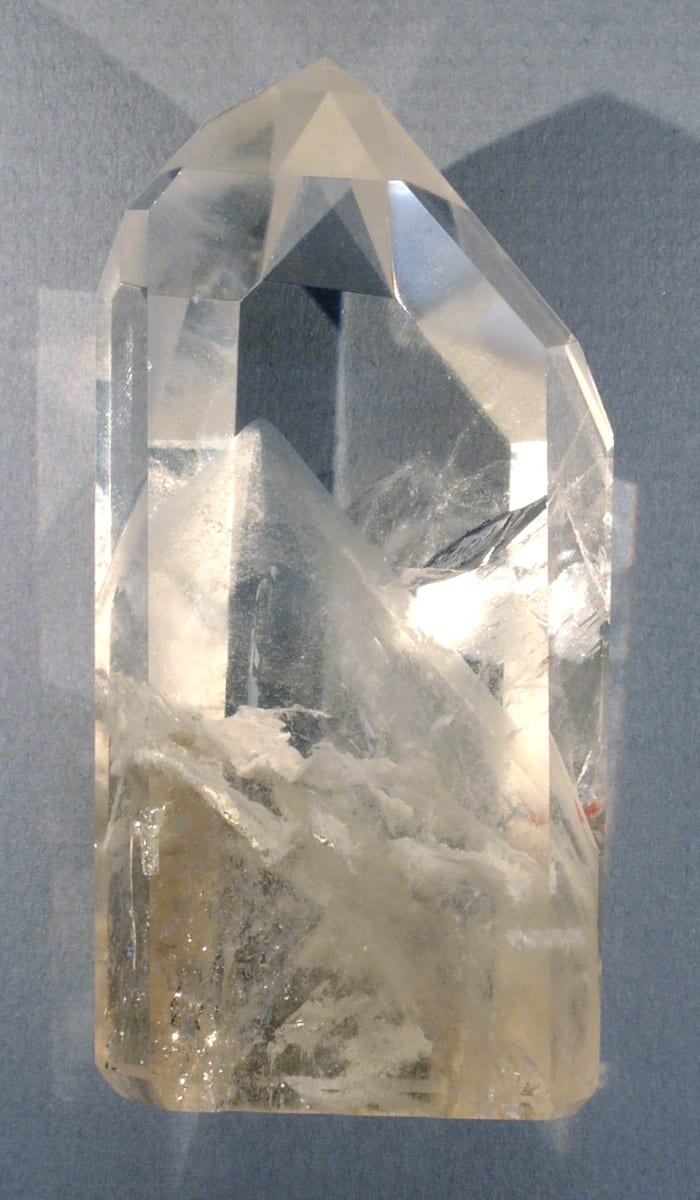Phantom quartz is a good choice of crystal when working through past traumas.
