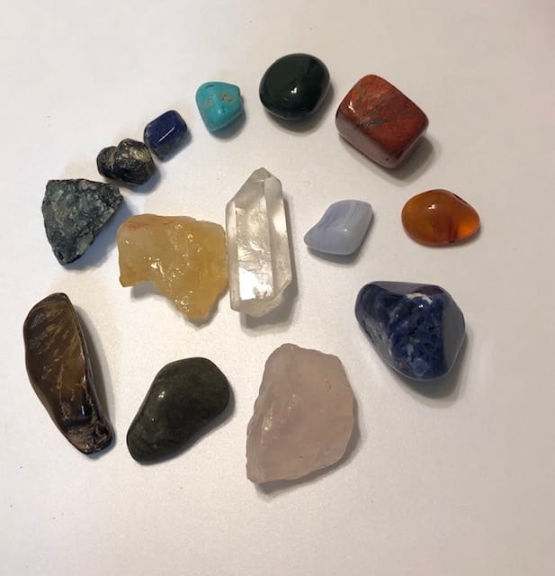 All crystals vibrate at a certain frequency, according to their color. This benefits the mind and body in a variety of ways.