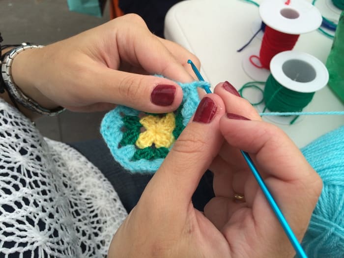 A creative hobby such as crocheting is an effective way to release tension while also lifting your mood.
