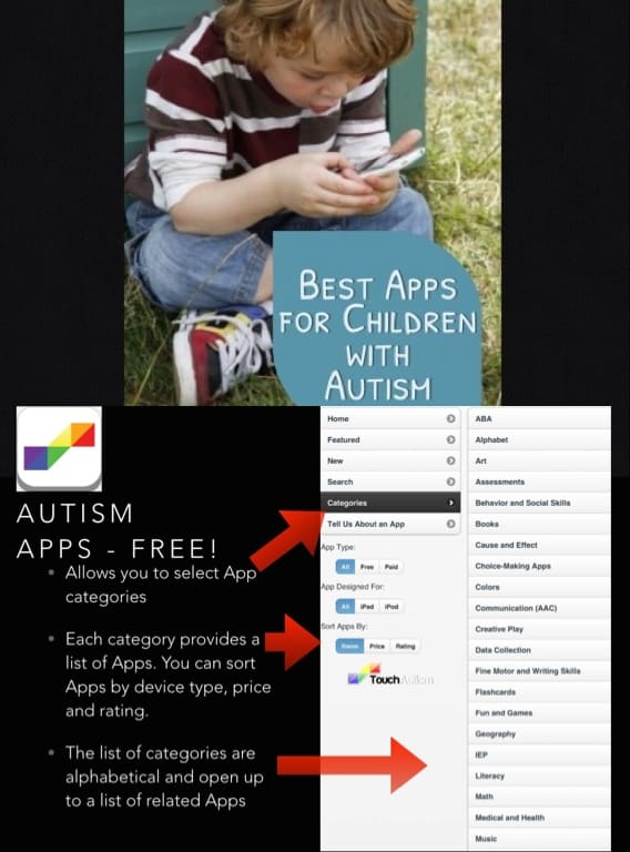 Autism Apps offers an effective way of finding just the right App for your child with autism.