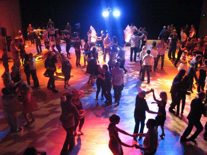 Salsa parties are a lot of fun, but everyone usually ends up get all hot and sweaty by the end of the end of the night from moving around so much and generating a lot of body heat