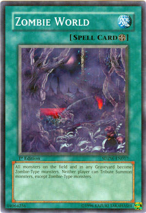 She's a zombie, he's a zombie, your friend's a zombie, everyone's a zombie! And boy has your deck's survival rate dropped for some reason.