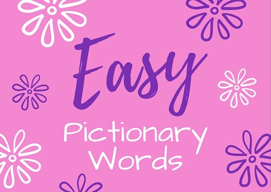 150 Fun Pictionary Words - HobbyLark - Games and Hobbies