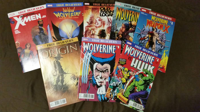 Marvel is definitely hoping to capitalize on the new "Logan" film with these bargain priced reprints of classic Wolverine tales.