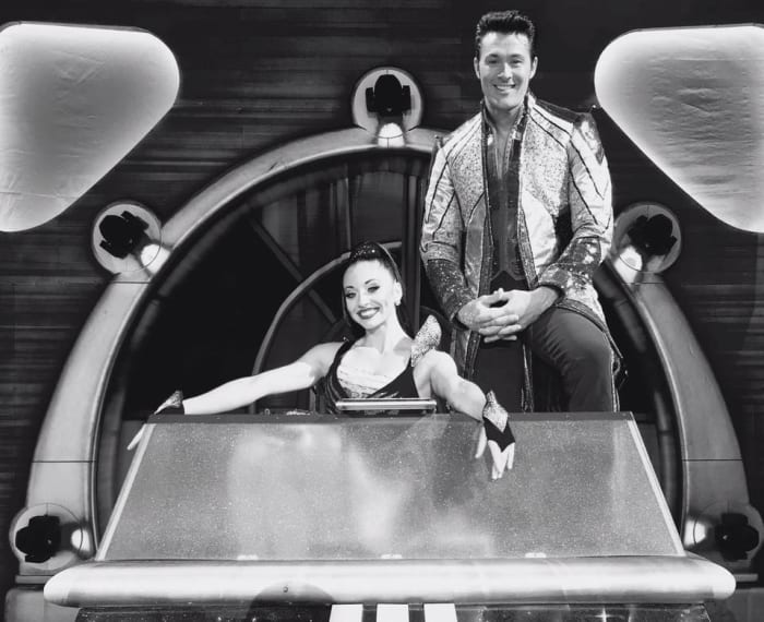 Katie and Alexander Lacey. Ringling Bros. and Barnum & Bailey presents Out Of This World (2016-2017)