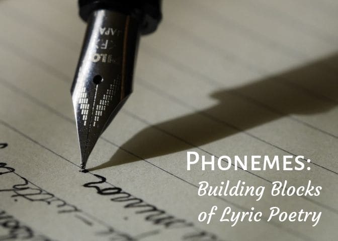Phonemes are distinct units of sound that distinguish one word from another. This article will teach you to to utilize phonemes in your poetry to help you build a stronger piece.