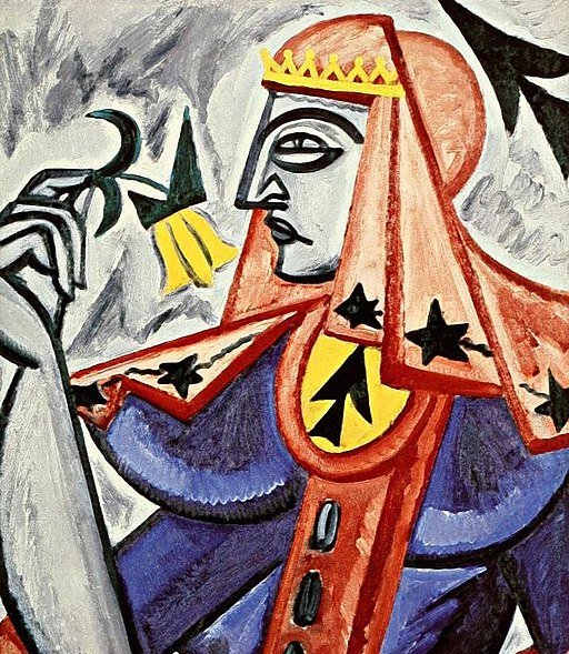 The Queen of Spades is usually the Scabby Queen.