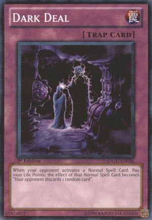 So… you made my Spell Card drop a card from your hand? That’s not so bad; you now lose hand advanta… Hey now, wait a minute!
