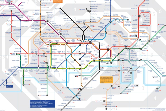 London Underground is played using a geographic location, typically a subway system.
