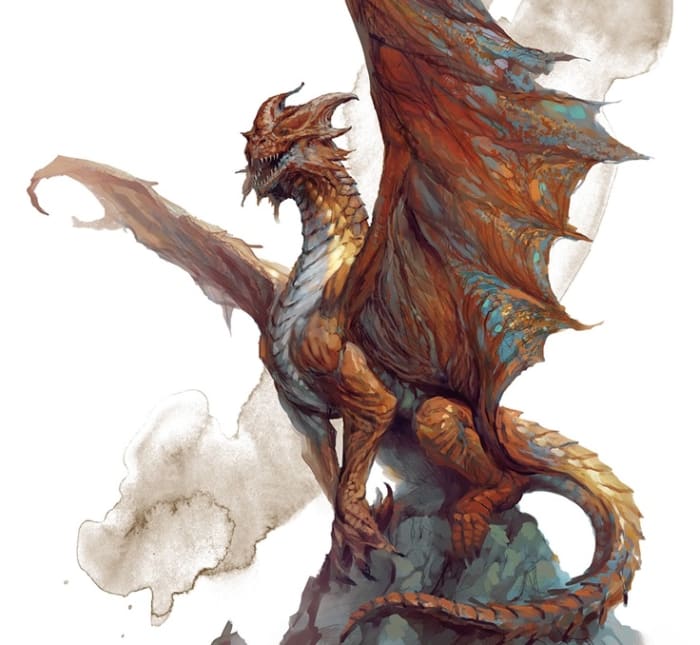 Top 10 Strongest Dragon Types In Dungeons And Dragons