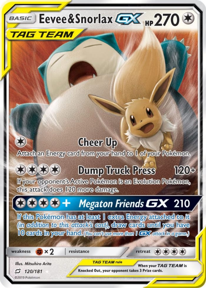 snorlax gx big card