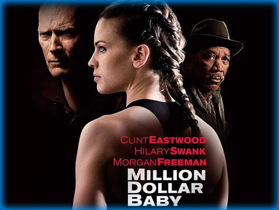 In 2005, “Million Dollar Baby” won an Oscar for Best Picture, Clint Eastwood (“Million Dollar Baby”) won an Oscar for Best Director, and Hilary Swank (“Million Dollar Baby”) won an Oscar for Best Actress.