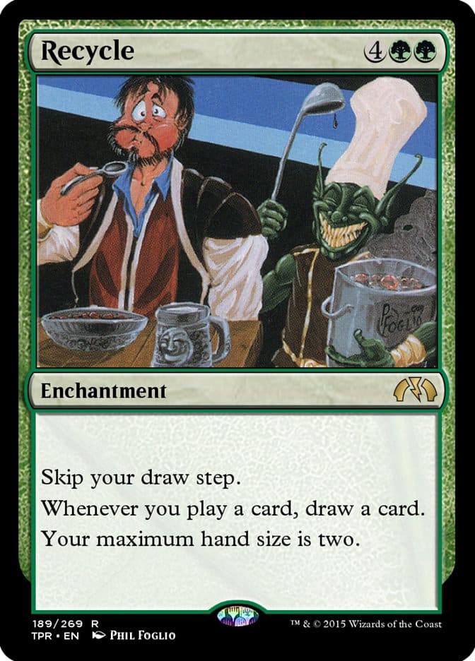 Top 10 Green Draw Engines in Magic The Gathering