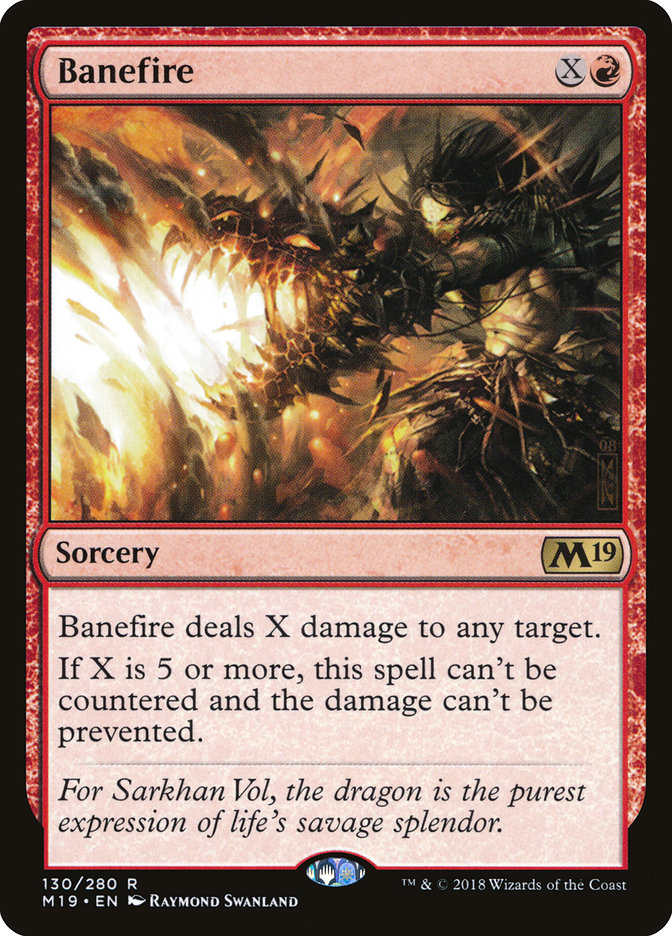 Top 10 Red Aggro Cards In Standard Format Of Magic The Gathering 