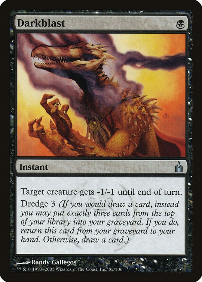mtg can you dredge with no cards in library