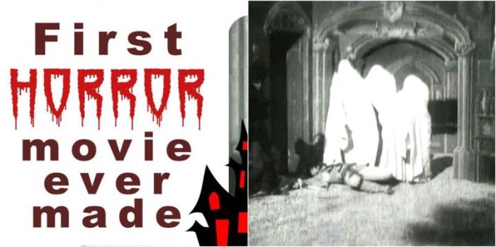 In 1896, The Haunted Castle—the first horror movie—was released. The film took place in a castle room, where a giant bat was transformed into the demon Mephistopheles.