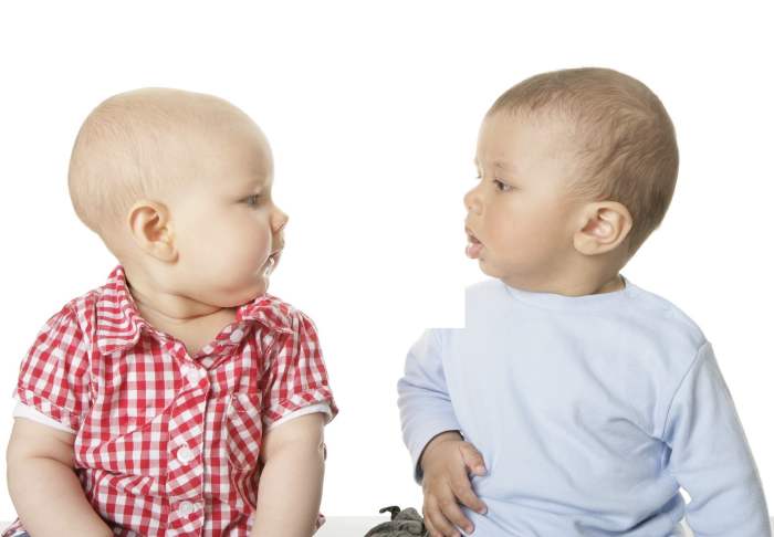 These babies are discussing their parents and what they were thinking when they named them Aberdeen and Glasgow.