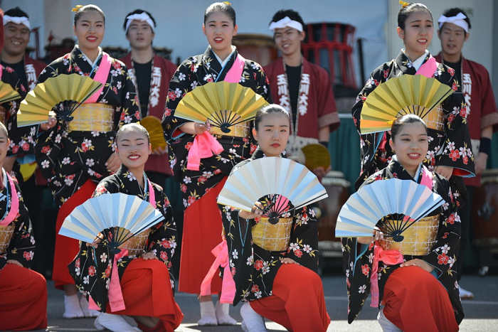 Kids of all ages will be excited by Brooklyn's Japanese Cherry Blossom festival where colorful traditional performances like this take over for two days.