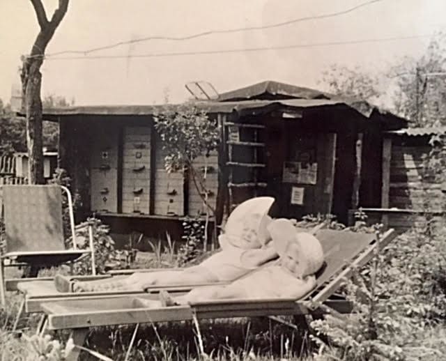 Some of Antje's fondest memories of growing up in East Germany were spending time at her grandmother's house that had a large yard to explore and play in.