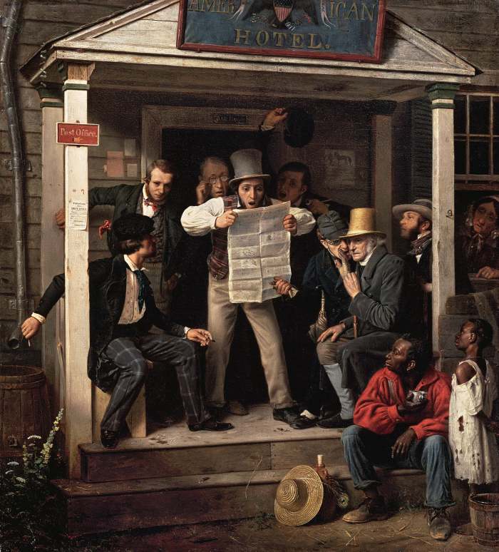 Reading the war news