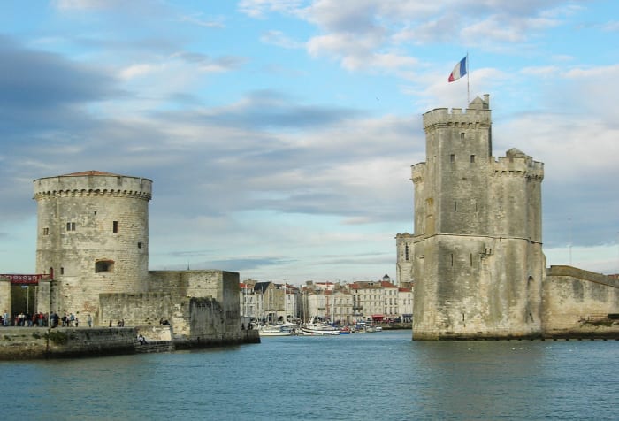 The towers of La Rochelle at the old port. There are also quite a substantial number of history books on the medieval era located there!